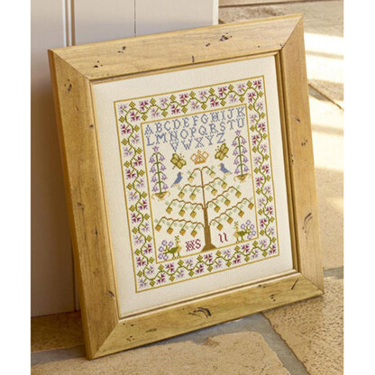 Historical Sampler Company Tree of Life Cross Stitch Kit - 20cm x 22cm