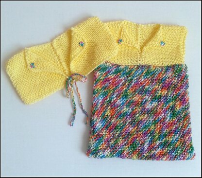 Toddler's Dress & Bolero (allsquareknits)