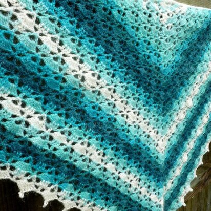 Triangle Batik Shawl