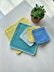 Crossed Stitch Dishcloth and Coasters