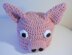 Pink Piggy Hat Newborn to Adult