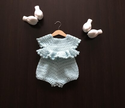 Mia Baby Girl Romper N 473