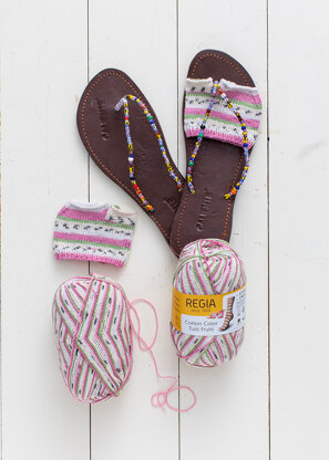 Bikini Socken in Regia Cotton Tutti Frutti - 5628DE - Downloadable PDF