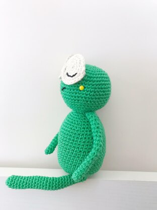 Yogi Frog Amigurumi