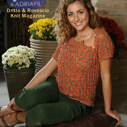 Girasole Top in Adriafil Swing