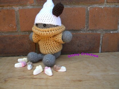 Inchoate Soft Scoop Ice Cream Sweater and Hat