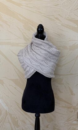 Infinity Scarf in Large Zigzag Stitch