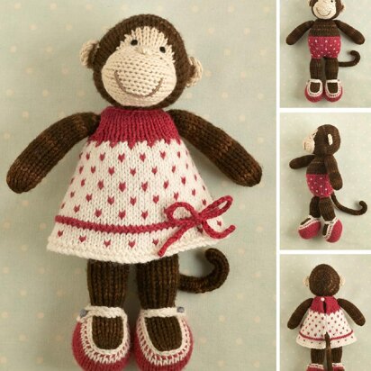 Girl Monkey - knitting pattern