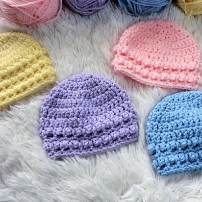 Little Textures Newborn Beanie