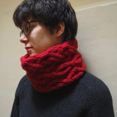 Corinthe Cowl - knitting pattern