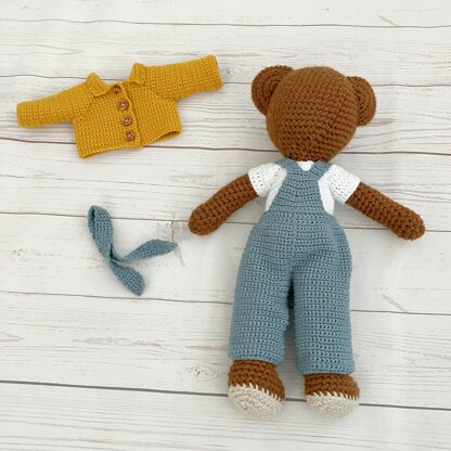 519 - Bertie Bear Crochet Pattern - 519