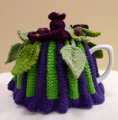 Wild Violets Tea Cosy