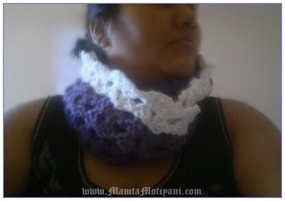 Unique Crochet Cowl Neck Warmer Pattern Chunky Designer Scarf