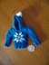 Christmas Tree Ornament Tiny Snowflake Hoodie