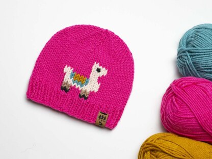Little Llama Beanie Hat