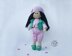 Jessica doll knitted flat