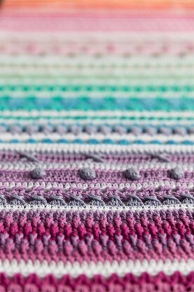 Baby Rainbow Sampler Blanket 2