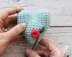 Embroider My Heart Ornament (2018006)