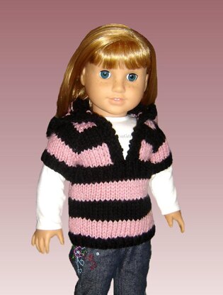 Knitting Pattern for Dolls. Fits American Girl and 18 inch, (Gotz, Maplelea) 037