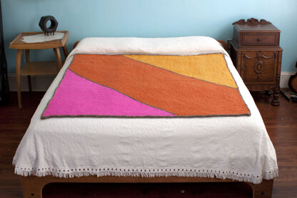 Palena Blanket in Manos del Uruguay Clasica Wool Semi-Solid - 2014Z