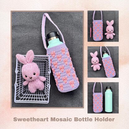 Sweetheart Mosaic Bottle Holder