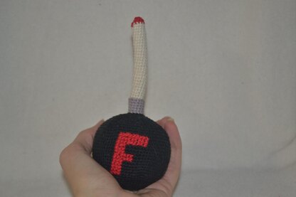 F bomb toy