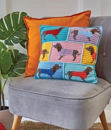 Hello Sausage! Cushion Cover