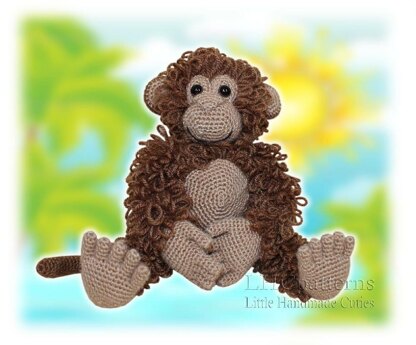 Monkey Crochet Pattern, Amigurumi Monkey Pattern, Crochet Animals