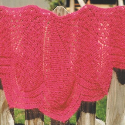 Spiral Petal Shawl