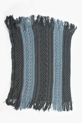 Cable Strips Throw