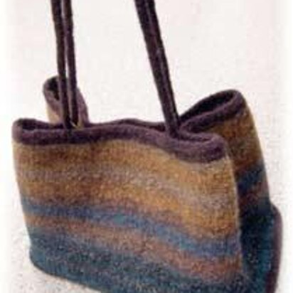 Watercolor Bag (Felted)