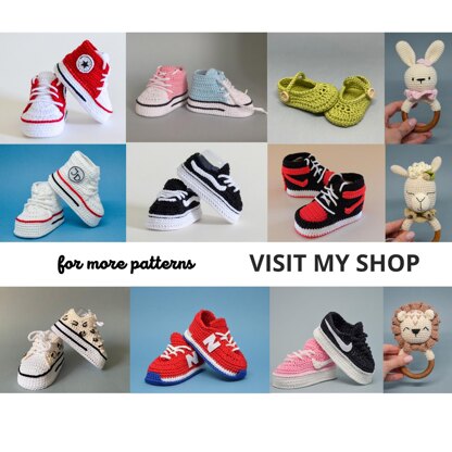 Color baby sneakers