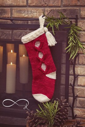 Infinity Joy Christmas Stocking