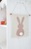 Rabbit wall hanging