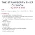 The Strawberry Thief Cushion