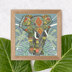 Bothy Threads Jewelled Elephant Cross Stitch Kit - 32 x 32cm