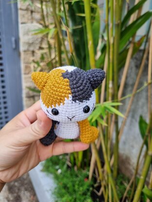 Crochet Calico Kitten, Crochet Calico Cat, Amigurumi Cat Crochet, Crochet Animals, Amigurumi Pattern