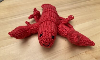Red lobster knitting pattern