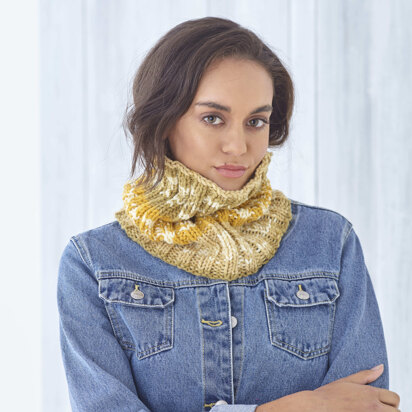 Hats, Rib Snood, Rib Scarf, Fingerless Gloves and Cable Snood in King Cole Nordic Chunky - P6113 - Leaflet - knitting pattern