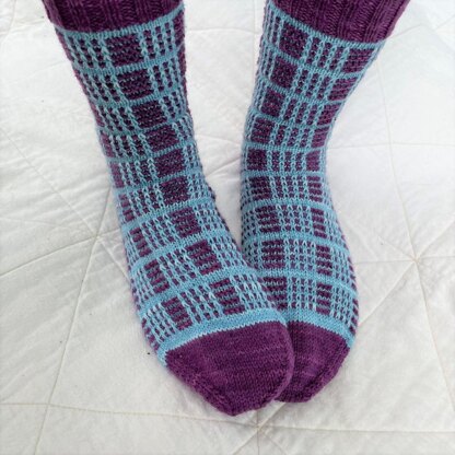 Knitting with Besties Socks