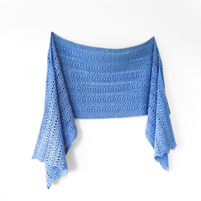 Puff Ripple Shawl