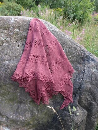 Jacaranda Shawl