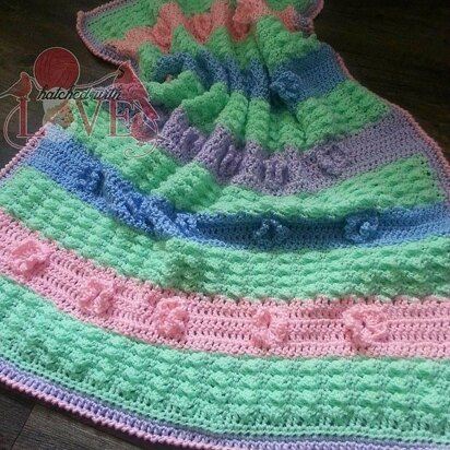 Tastefully Textured Baby Blanket