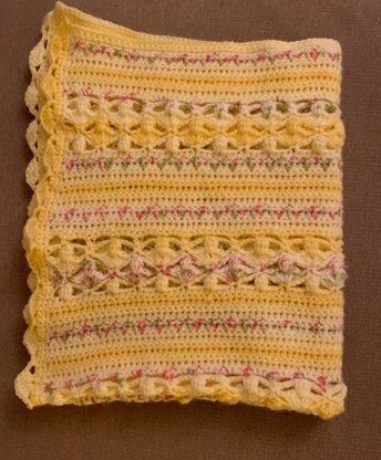 Primrose baby blanket