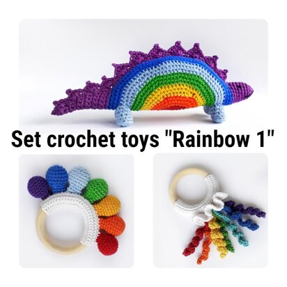 Set 1 "Rainbow toys"