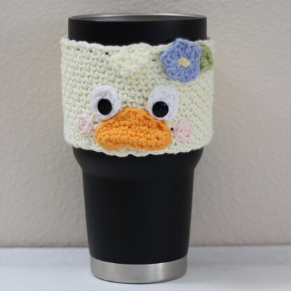 Darla the Duck Coffee Cozy