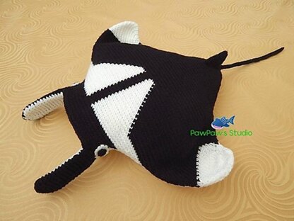 Amigurumi Manta Ray Pattern No.13