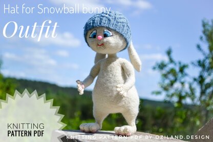 Outfit: hat for snowball bunny