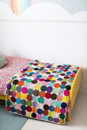 100 colours blanket