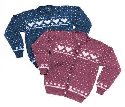 #15 Women's Heart Sweaters